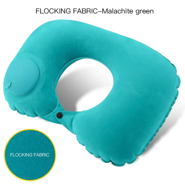 🦢 GooseHold™ Inflatable Travel Pillow