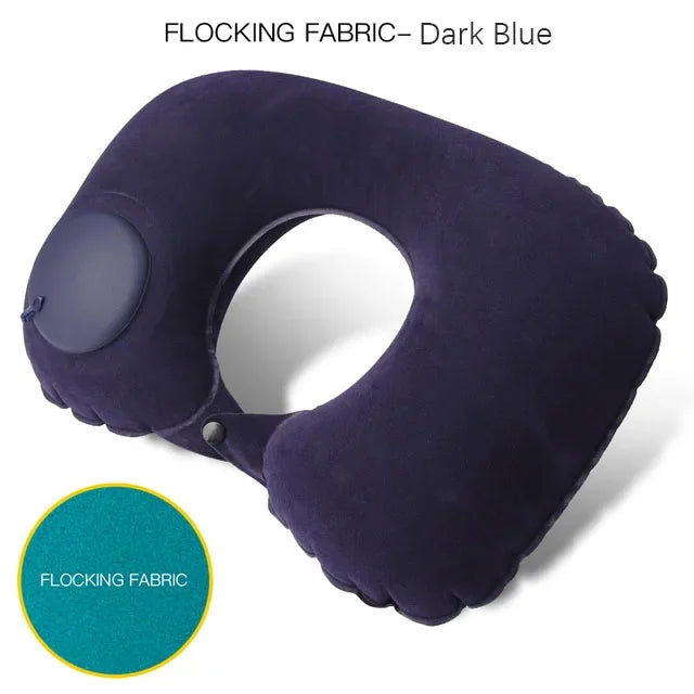 🦢 GooseHold™ Inflatable Travel Pillow