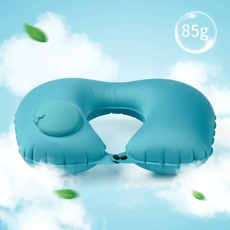 🦢 GooseHold™ Inflatable Travel Pillow