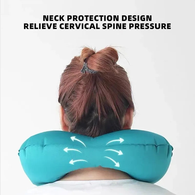 🦢 GooseHold™ Inflatable Travel Pillow