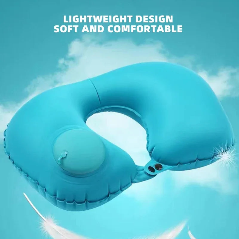 🦢 GooseHold™ Inflatable Travel Pillow