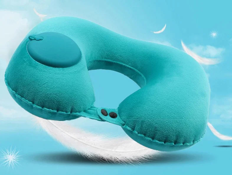 🦢 GooseHold™ Inflatable Travel Pillow
