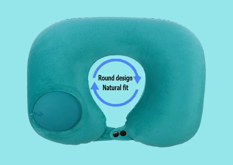 🦢 GooseHold™ Inflatable Travel Pillow